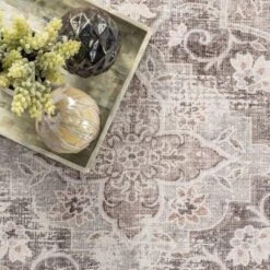 NuLOOM Elsa Floral Blossom Machine Washable Area Rug -Home Improvement Store GUEST effddc5e b338 4ba8 9724 3cb92296d84b