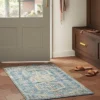 2'3"x3'9" Washable Persian Style Medallion Accent Rug Blue - Threshold™ -Home Improvement Store GUEST f09023a2 d7dc 4235 80c5 cc6d08888f66