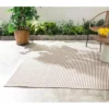Home Conservatory Pinstripe Handwoven Indoor/Outdoor Area Rug -Home Improvement Store GUEST f0a00077 807c 49bc 866a 1b4ae591a885