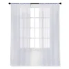 1pc Sheer Crinkle Window Curtain Panel White - Room Essentials™ -Home Improvement Store GUEST f11e80ef 19ae 4969 a60d ea12b6ae9195
