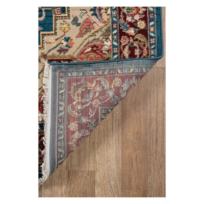 Lenox Devon Medallion Loomed Accent Rug - Momeni 5 Lenox Devon Medallion Loomed Accent Rug - Momeni - Image 3