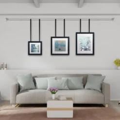 Hastings Home Curtain Rod, Silver With Cone Finials -Home Improvement Store GUEST f18342a7 b54d 4470 9fe3 b3e37b5cd8ed