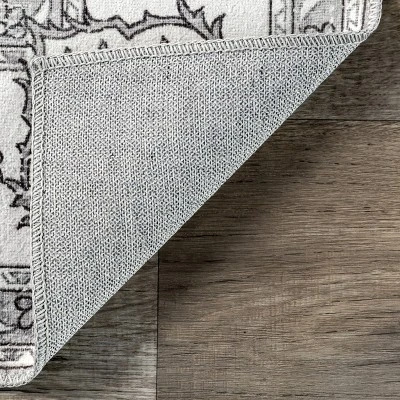 NuLOOM Ren Vintage Floral Machine Washable Area Rug 8 NuLOOM Ren Vintage Floral Machine Washable Area Rug - Image 6