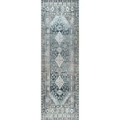 NuLOOM Vintage Melani Medallion Fringe Area Rug 22 NuLOOM Vintage Melani Medallion Fringe Area Rug -Home Improvement Store GUEST f288781a aa89 423e b038 8dbcbd68a15b