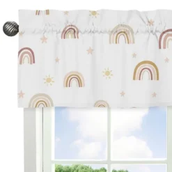 Sweet Jojo Designs Window Valance Treatment 54in. Boho Rainbow Pink Yellow And Beige 9 Sweet Jojo Designs Window Valance Treatment 54in. Boho Rainbow Pink Yellow And Beige -Home Improvement Store GUEST f2e36d74 cd1a 4ab6 ab7d 308337748db2