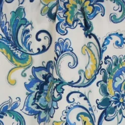 Sconset Rega Style 3" Rod Pocket Valance 50" X 17" Cornflower By RLF Home 5 Sconset Rega Style 3" Rod Pocket Valance 50" X 17" Cornflower By RLF Home -Home Improvement Store GUEST f3b35aac 9d9e 4cbf a26f af041d46f065