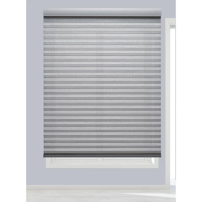 Linen Avenue Cordless Cellular Light Filtering Shade, Platinum 3 Linen Avenue Cordless Cellular Light Filtering Shade, Platinum