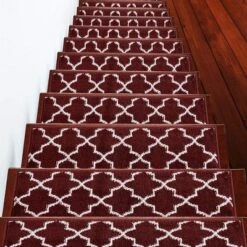 Sussexhome Stair Treads Trellisville Collection Contemporary And Soft, Adhesive Tape, 9" X 28" , Pack Of 4/7/13/15 17 Sussexhome Stair Treads Trellisville Collection Contemporary And Soft, Adhesive Tape, 9" X 28" , Pack Of 4/7/13/15 -Home Improvement Store GUEST f4f8b200 491c 4715 8a92 721e9c96a1d3