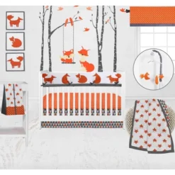 Bacati - Arrows Orange/Grey Window Valance -Home Improvement Store GUEST f5b627b2 d418 4399 a5b8 959703ecb77c