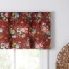 Ellis Bella Rose Stylish Medium Scale Printed Floral Pattern 1.5" Rod Pocket Tailored Valance 58"x15" Red 2 Ellis Bella Rose Stylish Medium Scale Printed Floral Pattern 1.5" Rod Pocket Tailored Valance 58"x15" Red -Home Improvement Store GUEST f6160695 bcb5 439a bb7f 393f60b54349