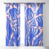 Viviana Gonzalez Abstract Floral Blue Single Panel Sheer Window Curtain - Deny Designs 2 Viviana Gonzalez Abstract Floral Blue Single Panel Sheer Window Curtain - Deny Designs -Home Improvement Store GUEST f779b9d6 eedf 4c0e 9dec 79de7d4d0c0e