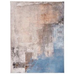 Washable Kyler Rug Beige/Blue - Linon -Home Improvement Store GUEST f84c57ca dbd9 422c a6e5 77989d44ba2f
