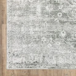 Micah Washable Distressed Oriental Indoor Area Rug Gray/Ivory - Captiv8e Designs -Home Improvement Store GUEST f8619f8a 7977 4289 adf1 47054ba995aa