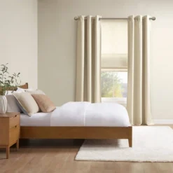 Aberdeen Printed Faux Silk Room Darkening Cordless Roman Blinds And Shade Taupe -Home Improvement Store GUEST f8702148 bc17 4085 a631 033dbf514cf8