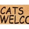 Juvale Cats Welcome People Tolerated Doormat (Coconut Coir) 2 Juvale Cats Welcome People Tolerated Doormat (Coconut Coir) -Home Improvement Store GUEST f87f8d84 4916 4ca3 b49e 9f52e3e375b6