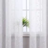 Trinity Embroidered Sheers Semi Curtains Transparent Drapes Window Treatments Grommet Top, 2 Panels 1 Trinity Embroidered Sheers Semi Curtains Transparent Drapes Window Treatments Grommet Top, 2 Panels -Home Improvement Store GUEST fc194b5f c9c9 41e9 bde1 33165c1c99b8