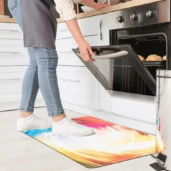 World Rug Gallery Contemporary Waves Anti-Fatigue Standing Mat -Home Improvement Store GUEST fc3fdb4b 67d2 41c2 81ab 0f556d4d7592