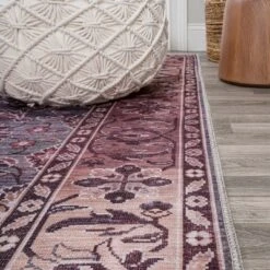 Victoria Ornate Persian All-Over Machine-Washable Area Rug - JONATHAN Y -Home Improvement Store GUEST fc833825 f97c 4c24 98d6 09f9e21fbdc6