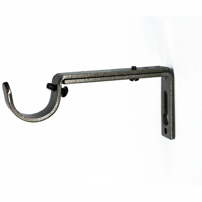 Linen Avenue End Cap Single And Double Window Curtain Rod Set 7 Linen Avenue End Cap Single And Double Window Curtain Rod Set - Image 5