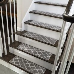 Sussexhome Stair Treads Trellisville Collection Contemporary And Soft, Adhesive Tape, 9" X 28" , Pack Of 4/7/13/15 15 Sussexhome Stair Treads Trellisville Collection Contemporary And Soft, Adhesive Tape, 9" X 28" , Pack Of 4/7/13/15 -Home Improvement Store GUEST fe00d7f5 acb7 4e70 b3ea 8778b0c0136f
