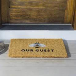 Evergreen Bee Our Guest Woven Back Indoor Outdoor Natural Coir Doormat 1'6"x2'6" Multicolored 13 Evergreen Bee Our Guest Woven Back Indoor Outdoor Natural Coir Doormat 1'6"x2'6" Multicolored -Home Improvement Store GUEST fe482d28 a56c 4128 96b8 2f86dbbb270c