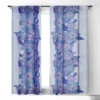 Sewzinski Retro Blue Flowers 50" X 96" Single Panel Room Darkening Window Curtain - Society6 1 Sewzinski Retro Blue Flowers 50" X 96" Single Panel Room Darkening Window Curtain - Society6 -Home Improvement Store GUEST ffa5033e 3e5c 421b b389 20b8921ad1cd