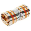 Hallmark Fall Plaid Fleece Blanket, 50x60 -Home Improvement Store Gold and Orange Plaid Throw Blanket 1FAL1829 01