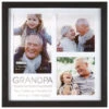Malden Grandpa Modern Collage Picture Frame 1 Malden Grandpa Modern Collage Picture Frame -Home Improvement Store Grandpa Black Modern Collage Picture Frame 8049630 01