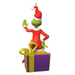 Hallmark Dr. Seuss's How The Grinch Stole Christmas!™ Grinch Peekbuster Ornament With Motion-Activated Sound -Home Improvement Store Grinch Peekbuster Keepsake Ornament 2699QXI7067 06