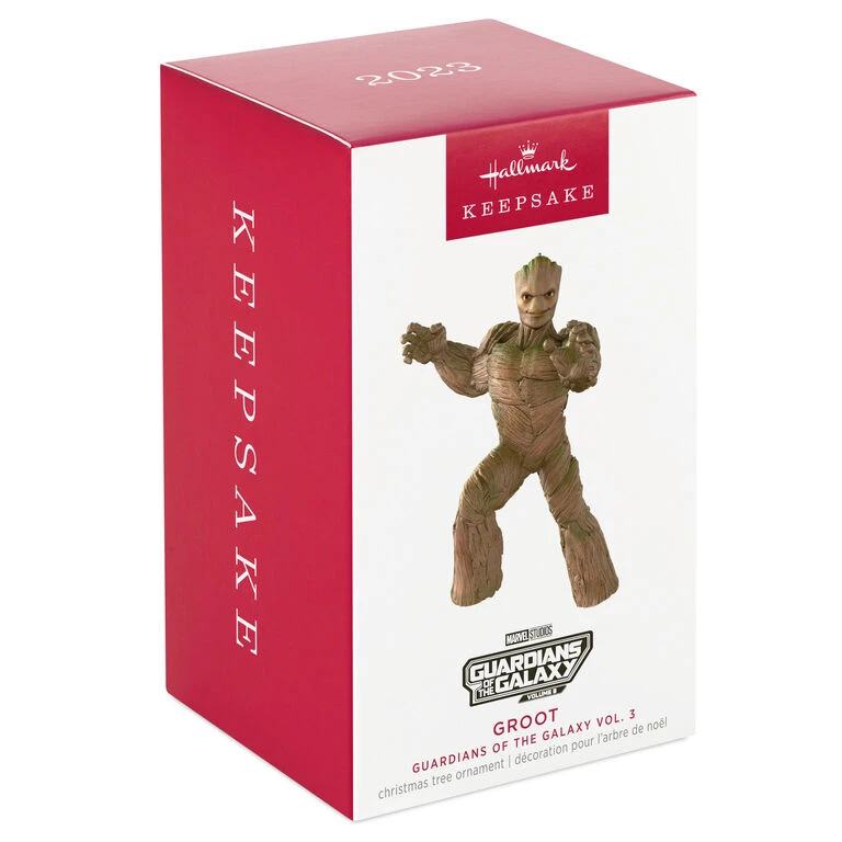 Hallmark Marvel Studios Guardians Of The Galaxy Vol. 3 Groot Ornament 6 Hallmark Marvel Studios Guardians Of The Galaxy Vol. 3 Groot Ornament - Image 4