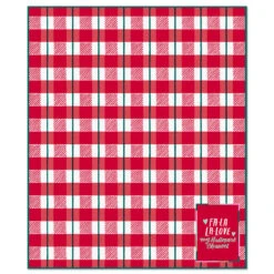 Hallmark Channel Fa-La-La-Love Plaid Blanket, 50x60 -Home Improvement Store Hallmark Channel FaLaLaLove Plaid Blanket 1XKT3520 04