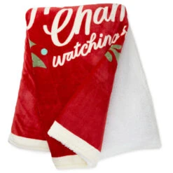 Hallmark Channel Red Oversized Blanket, 60x80 10 Hallmark Channel Red Oversized Blanket, 60x80 -Home Improvement Store Hallmark Channel FamilySized Blanket 1XKT3505 03