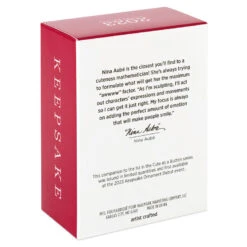 Hallmark Cute As A Button Special Edition Ornament -Home Improvement Store Hamster on Button Sled Keepsake Ornament 1599QXE3317 05