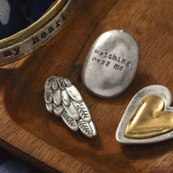 Demdaco Guardian Angel Heart Token -Home Improvement Store Heart Pocket Token 1008100033 04