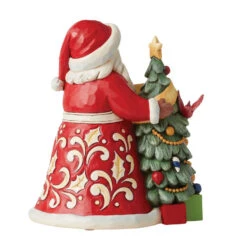 Enesco Jim Shore Dated 2023 Santa And Christmas Tree Figurine, 7.2" -Home Improvement Store Jim Shore 2023 Santa Christmas Tree Figurine 6013687 02