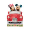 Enesco Jim Shore Disney Mickey And Minnie In Red Car Figurine, 5.2" -Home Improvement Store Jim Shore Mickey and Minnie in Red Car Figurine 6010110 01