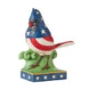Enesco Jim Shore Patriotic Cardinal Figurine, 5" -Home Improvement Store Jim Shore Patriotic Cardinal Figurine 6010560 01