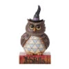 Enesco Jim Shore Halloween Owl Figurine, 5.51" 1 Enesco Jim Shore Halloween Owl Figurine, 5.51" -Home Improvement Store Jim Shore PintSized Halloween Owl Figurine 6012749 01
