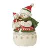 Enesco Jim Shore Pint-Sized Snow Mom And Snow Baby Figurine, 4.9" 1 Enesco Jim Shore Pint-Sized Snow Mom And Snow Baby Figurine, 4.9" -Home Improvement Store Jim Shore PintSized Snow Mom Snow Baby Figurine 6012964 01