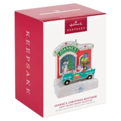 Hallmark Happy Holiday Parade Collection Joanne's Christmas Boutique Musical Ornament With Light 10 Hallmark Happy Holiday Parade Collection Joanne's Christmas Boutique Musical Ornament With Light -Home Improvement Store Joannes Christmas Boutique Shop Keepsake Ornament 3499QGO2517 04