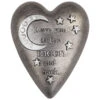 Love You To The Moon Art Heart Trinket Box, 3.5" -Home Improvement Store Love You to the Moon HeartShaped Trinket Box 1003480346 01