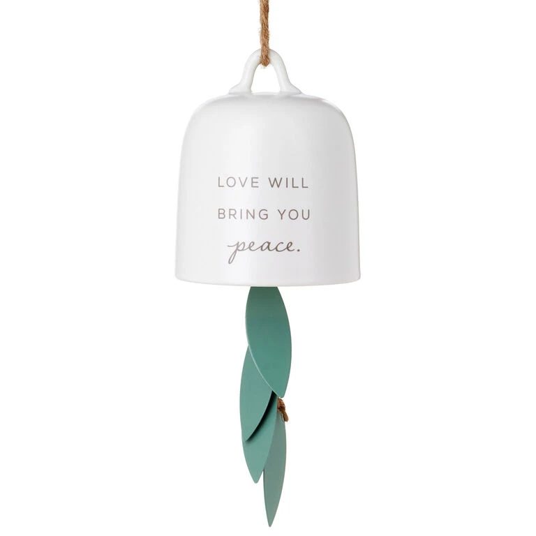 Hallmark Love Will Bring You Peace Ceramic Wind Chime 3 Hallmark Love Will Bring You Peace Ceramic Wind Chime
