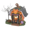 Enesco Mickey's Pumpkintown Carving Studio Figurine With Light, 5.51"