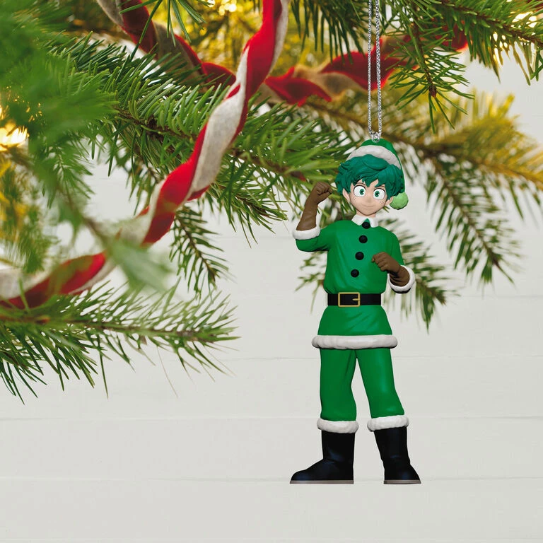 Hallmark My Hero Academia Izuku Midoriya Ornament 4 Hallmark My Hero Academia Izuku Midoriya Ornament - Image 2