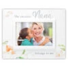 Malden The Sweetest Nana Floral Picture Frame, 4x6 2 Malden The Sweetest Nana Floral Picture Frame, 4x6 -Home Improvement Store Nana Floral White Picture Frame With Message 8048646 01