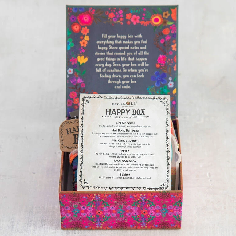 Natural Life Peace Happy Box Gift Set, 6 Pieces 5 Natural Life Peace Happy Box Gift Set, 6 Pieces - Image 3