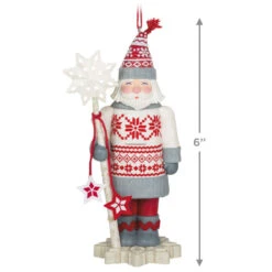 Hallmark Noble Nutcrackers Snowfall Prince Ornament 10 Hallmark Noble Nutcrackers Snowfall Prince Ornament -Home Improvement Store Nutcracker in Sweater Keepsake Ornament 2499QXR8147 03