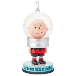 Hallmark Peanuts® Charlie Brown Big Dreams Snow Globe 8 Hallmark Peanuts® Charlie Brown Big Dreams Snow Globe -Home Improvement Store Peanuts Charlie Brown Figurine Big Dreams Snow Globe 1PAJ3548 03