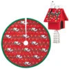 Hallmark Mini The Peanuts® Gang Snoopy Christmas Tree Topper And Tree Skirt, Set Of 2