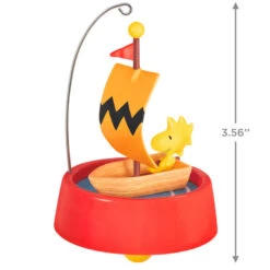 Hallmark The Peanuts® Gang Windward Woodstock Ornament -Home Improvement Store Peanuts Woodstock Sailing Keepsake Ornament 1999QXI7057 03
